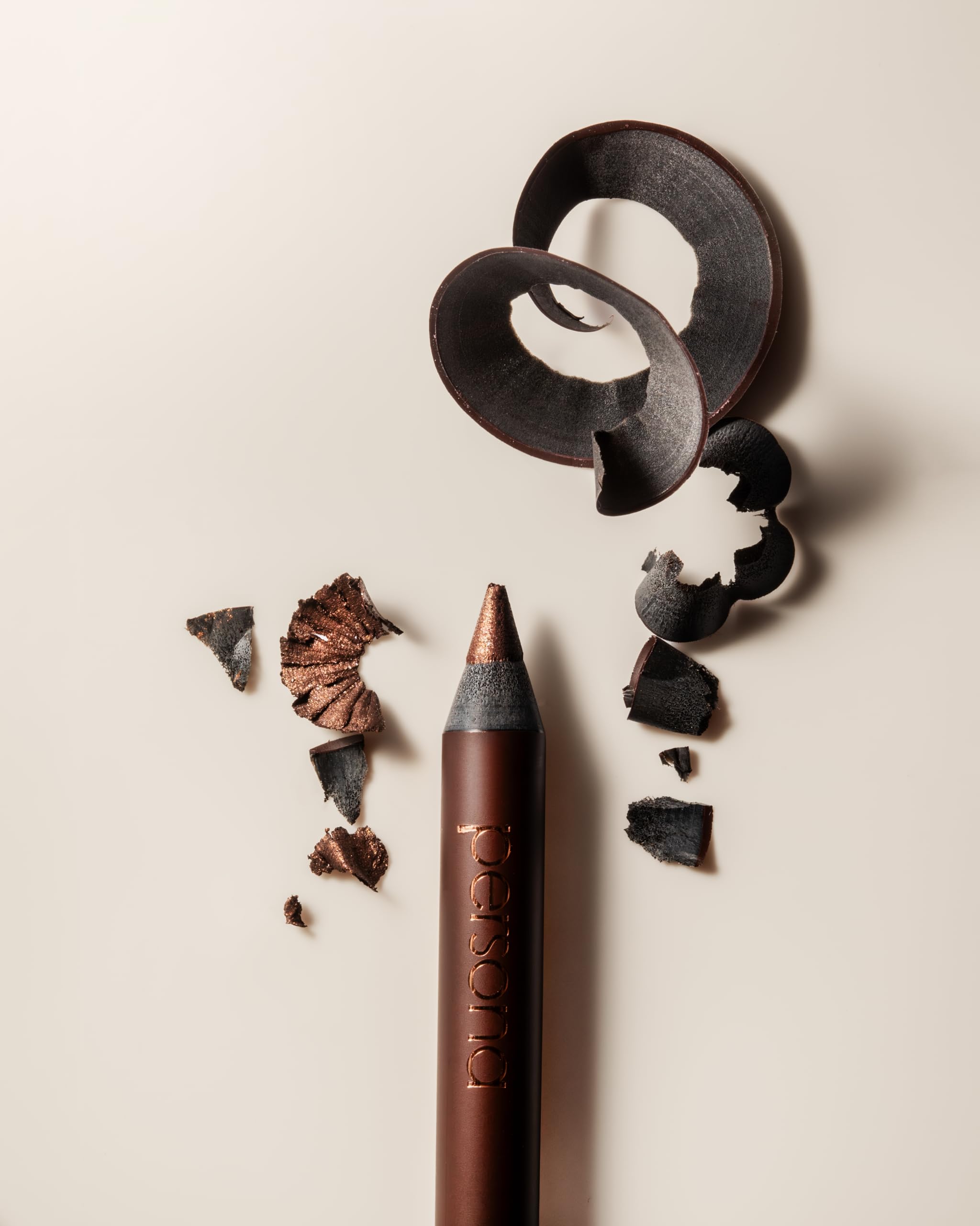 PERSONA 24HR Waterproof Eyeliner Pencil – Creamy, Smudge-Proof Black | All-Day Wear | Vegan & Cruelty-Free | Made in USA