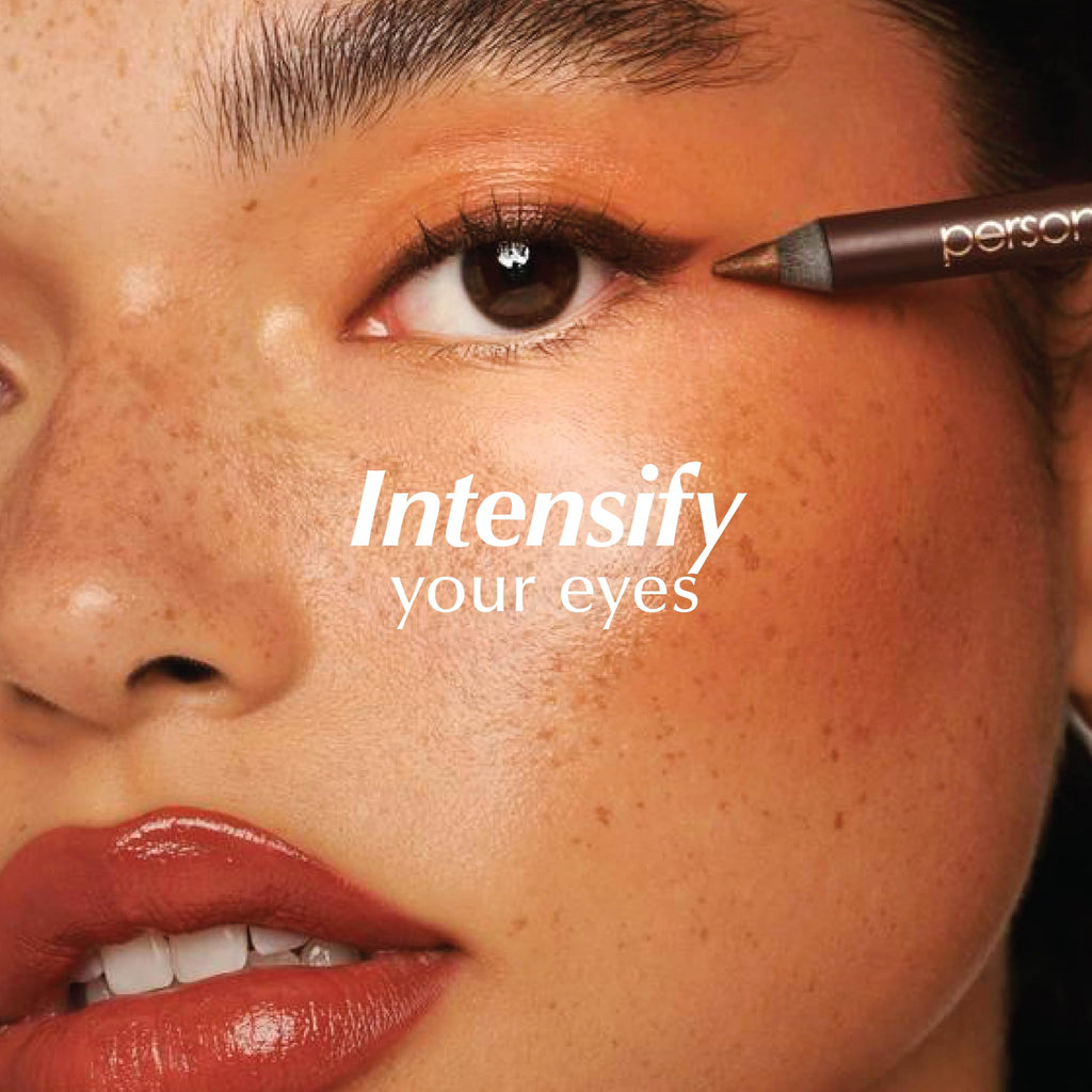 PERSONA 24HR Waterproof Eyeliner Pencil – Creamy, Smudge-Proof Black | All-Day Wear | Vegan & Cruelty-Free | Made in USA