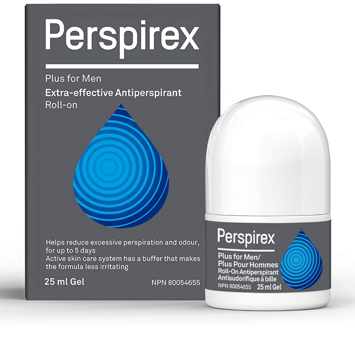 Perspirex Plus Men’s Deodorant Antiperspirant – Clinical-Strength, Long-Lasting Protection