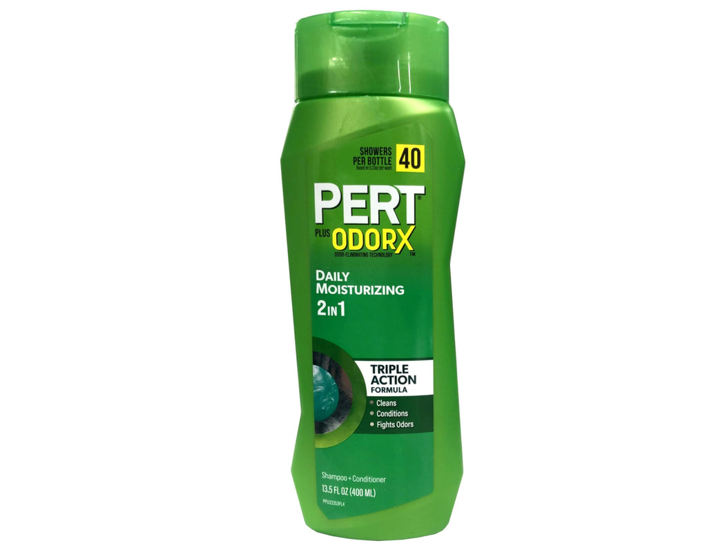 Pert Plus 2-in-1 Shampoo & Conditioner for Normal Hair – 13.5 oz, Pack of 3