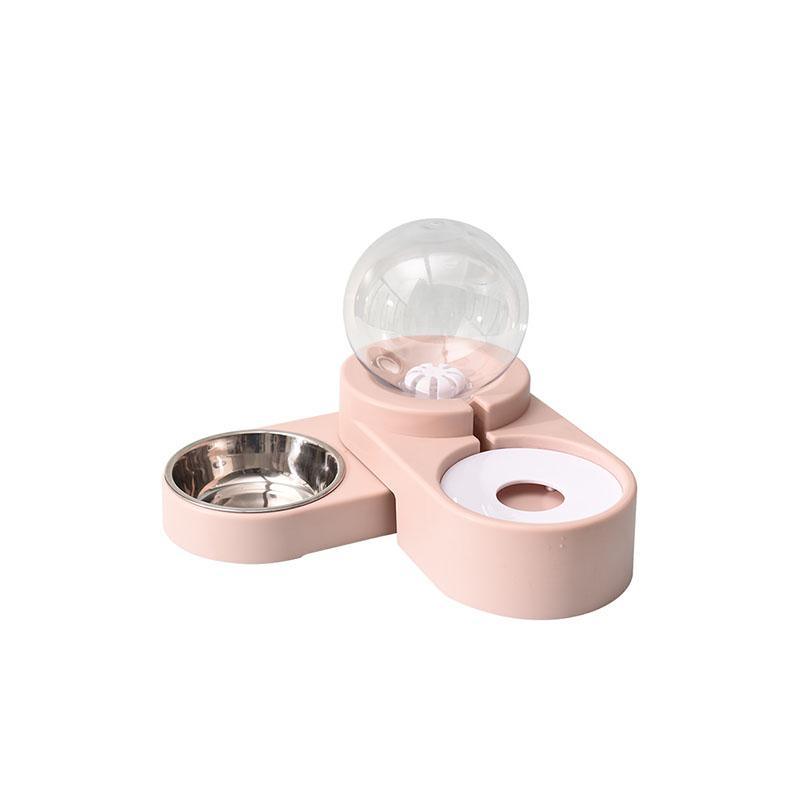 Pet Bowl Tray, Pink Or Blue