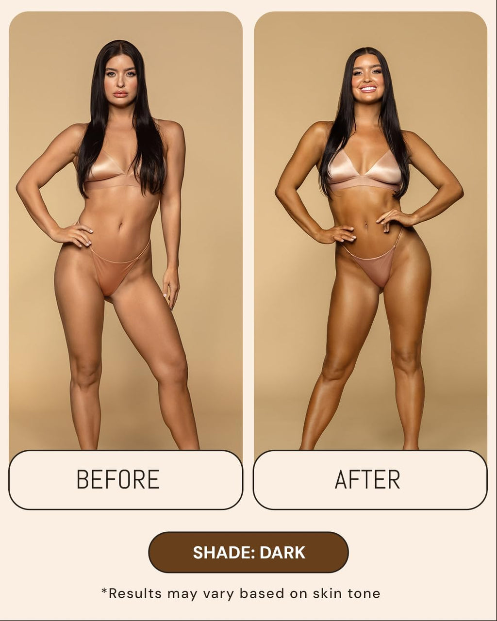Peta Jane PETAJANE Dark Tanning Mousse – 14 oz Duo Pack, Fast & Even Self-Tan
