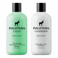 Pete & Pedro CLEAN & CONDITION SET – Tea Tree Shampoo & Peppermint Cream Conditioner (8.5 oz each)