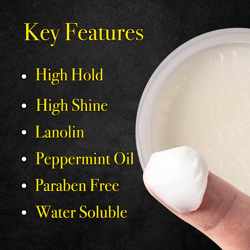 Pete & Pedro Hair Pomade – Classic Pomade for Men | Medium Hold & High Shine | Shark Tank 2 oz