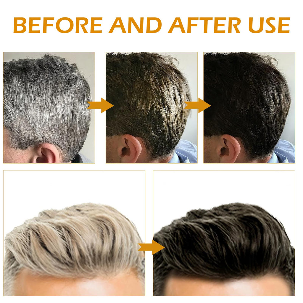 pewatul Gray Hair Reverse Bar – Natural Darkening Shampoo for Hair & Beard (2 Pack)