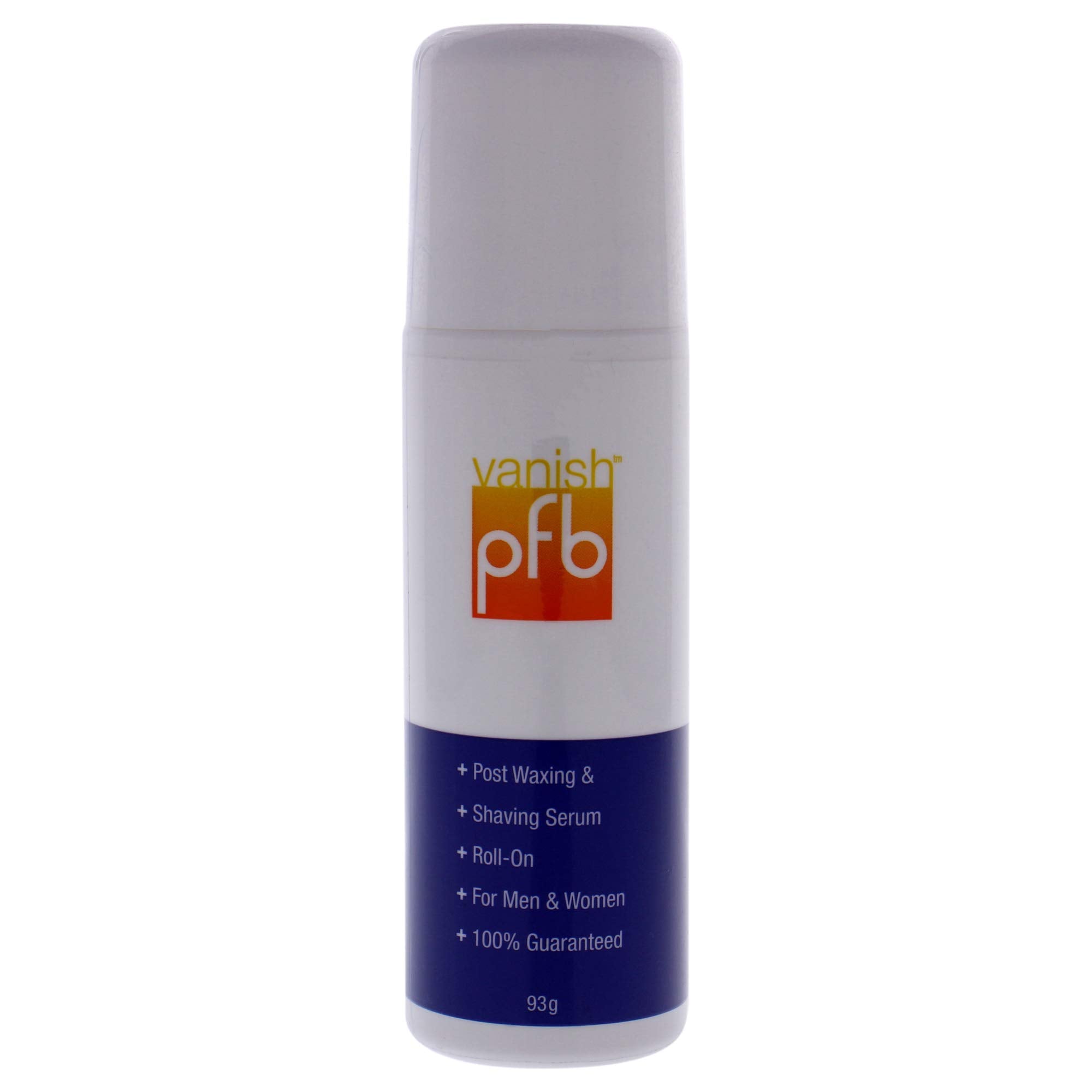 PFB Vanish Razor Bump Stopper Roll-On Shaving Gel – Soothes Razor Burns & Ingrown Hairs (93g)