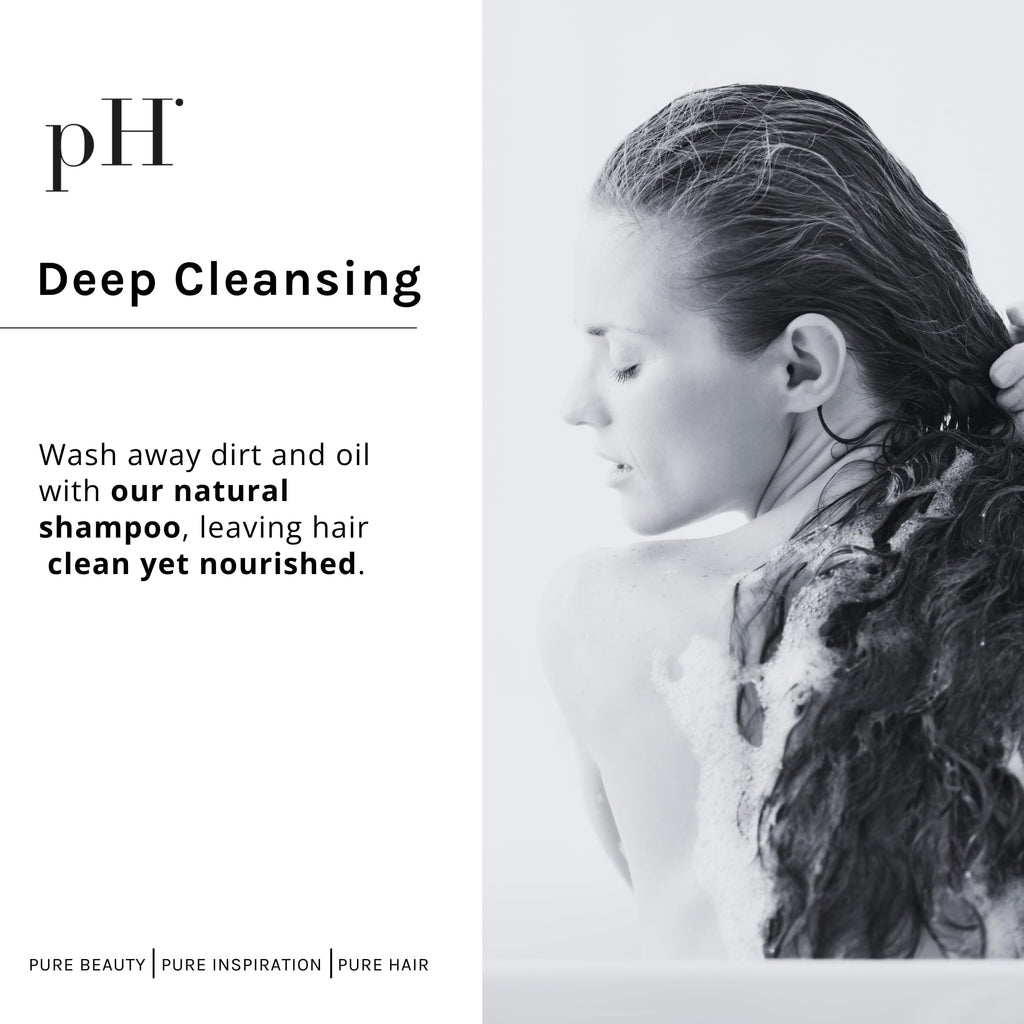 pH PURE HAIR Smooth Perfect Shampoo & Conditioner Set – Frizz Control, Hydration & Monoi Oil