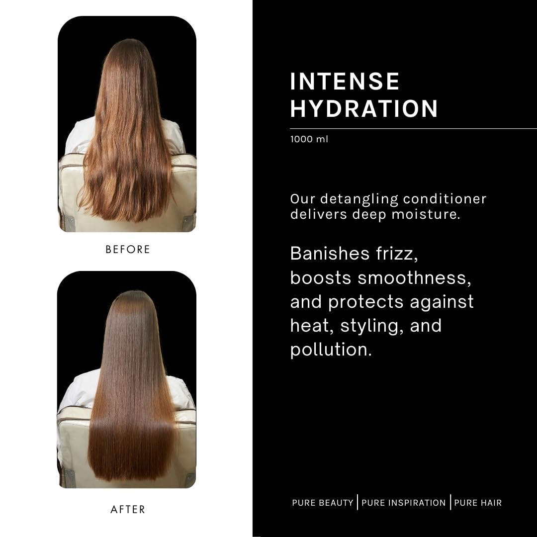 pH PURE HAIR Smooth Perfect Anti-Frizz Conditioner | Monoi Oil & Magnolia Extract | 33.8 oz