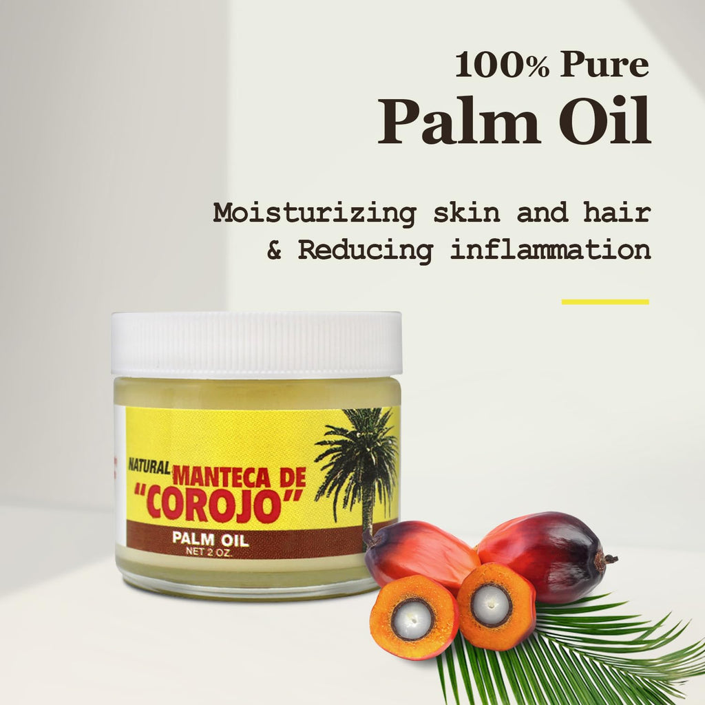 Phamark Corojo Palm Oil 2oz Pack of 2 – Moisturizing Skin Oil