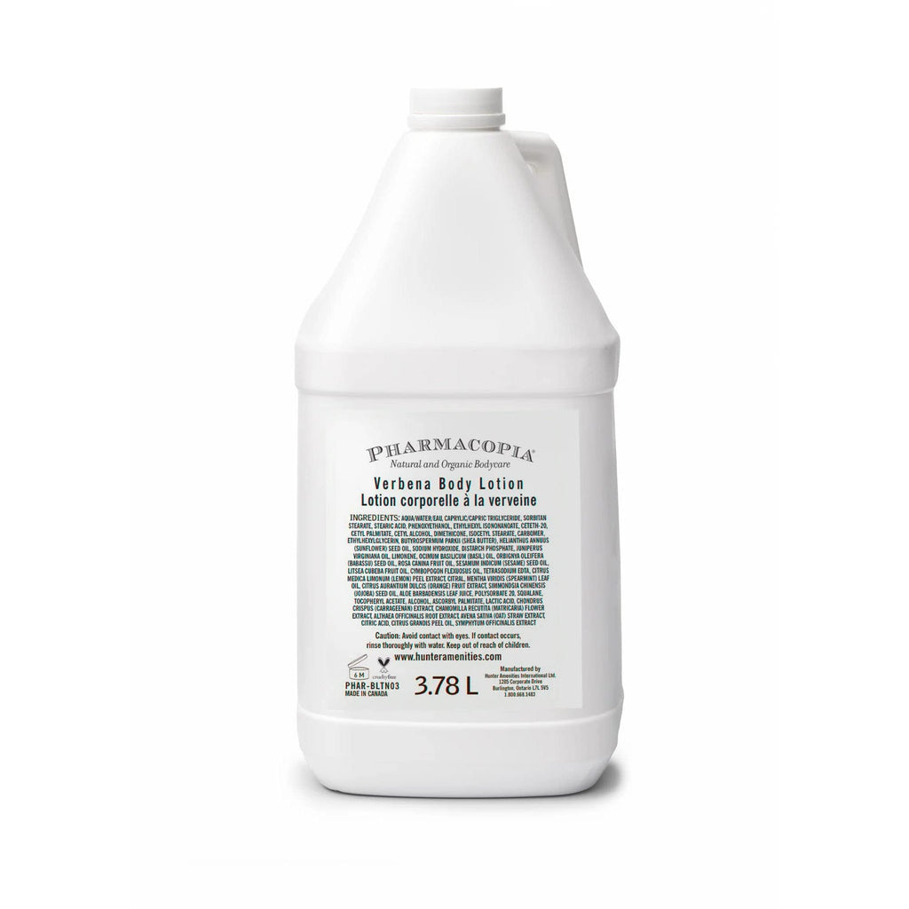 Pharmacopia Hotel Verbena Body Lotion – Aromatic Hydration, Vegan & Cruelty-Free, 128 oz