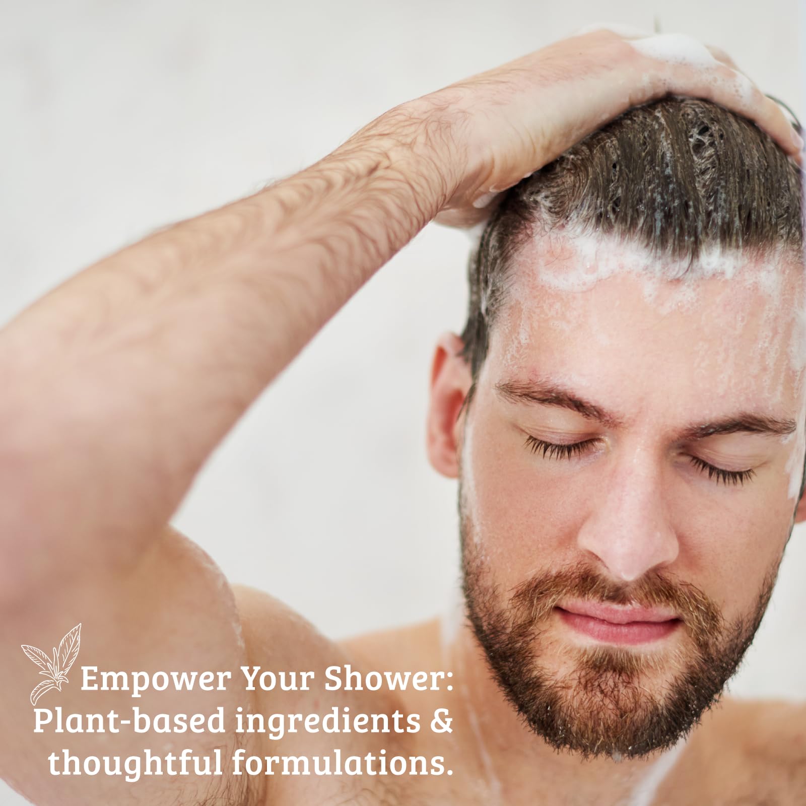 Pharmacopia Verbena Shampoo – Plant-Based, Vegan, No Parabens or Sulfates (16 oz)
