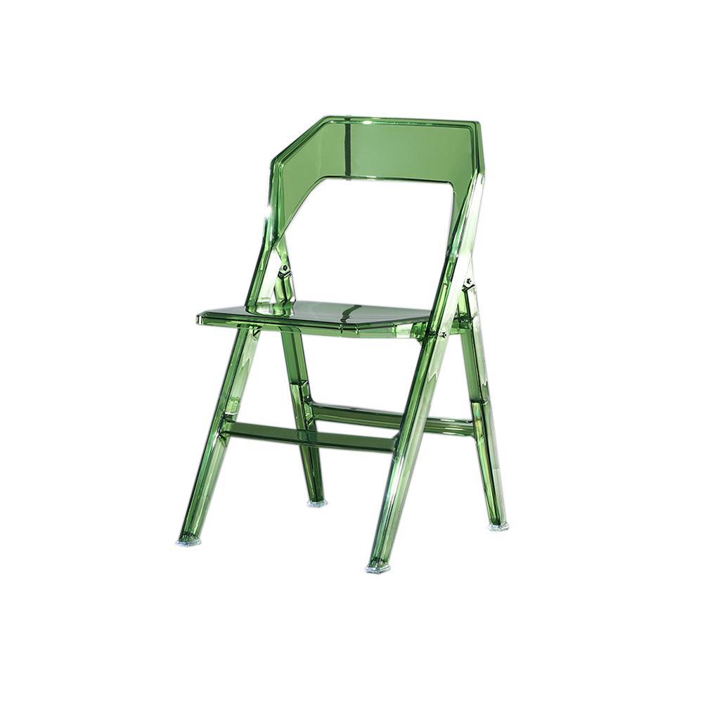Philippe Starck Style Acrylic Folding Chair