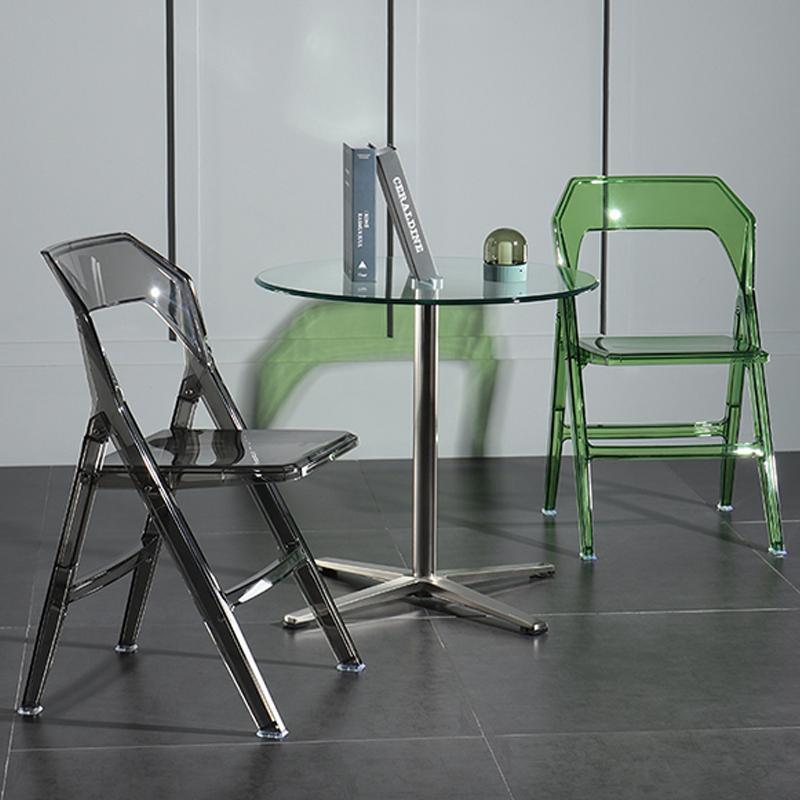 Philippe Starck Style Acrylic Folding Chair