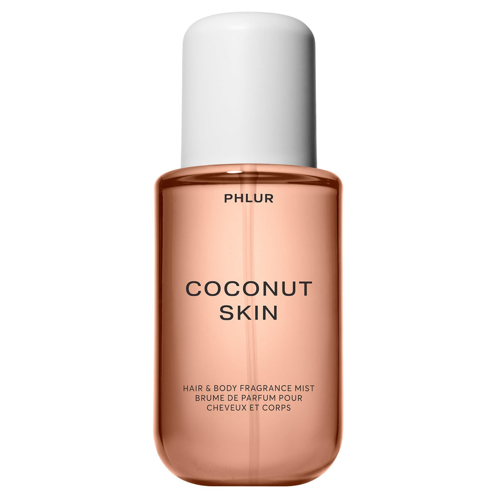 PHLUR Coconut Skin Body Mist – Hair & Body Fragrance with Coconut, Caramel & White Florals (8 Fl Oz)