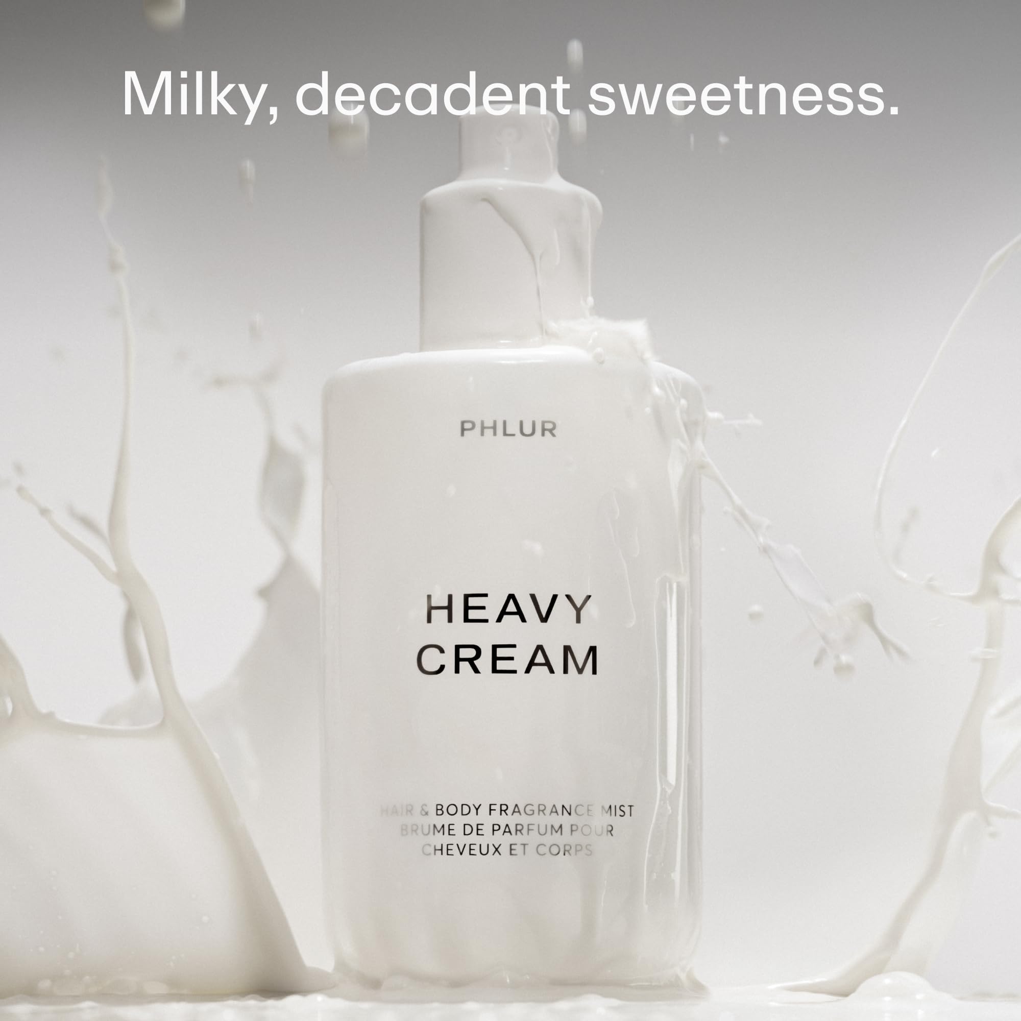 PHLUR Heavy Cream Body Mist – Hair & Body Mist Marshmallow, Jasmine, Coconut & Vanilla | 8 oz