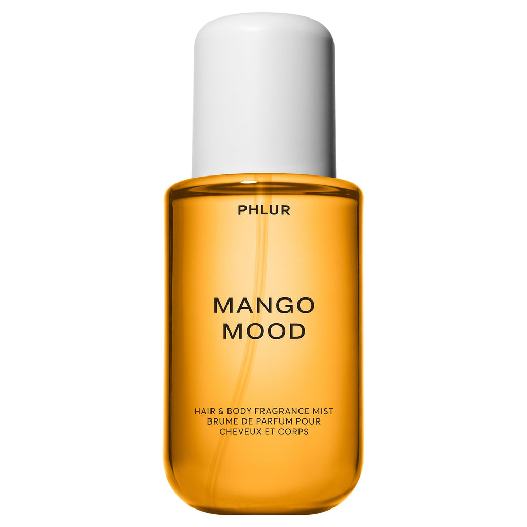 PHLUR Mango Mood Body Mist – Mango, Jasmine & Patchouli & Vanilla Fragrance for Hair & Body (8 Fl Oz)