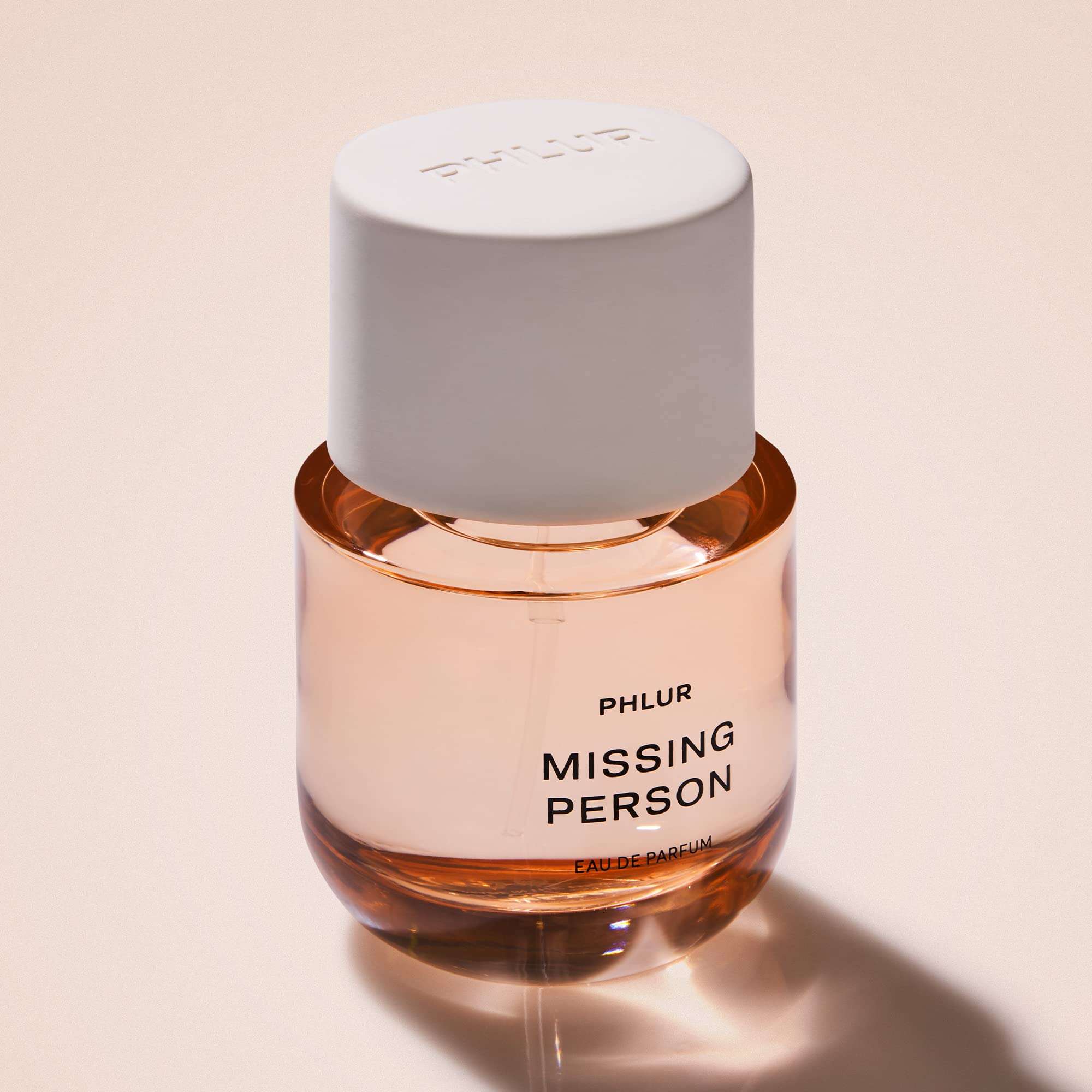 PHLUR Missing Person Eau de Parfum – Floral Skin Musk with Bergamot (50mL)