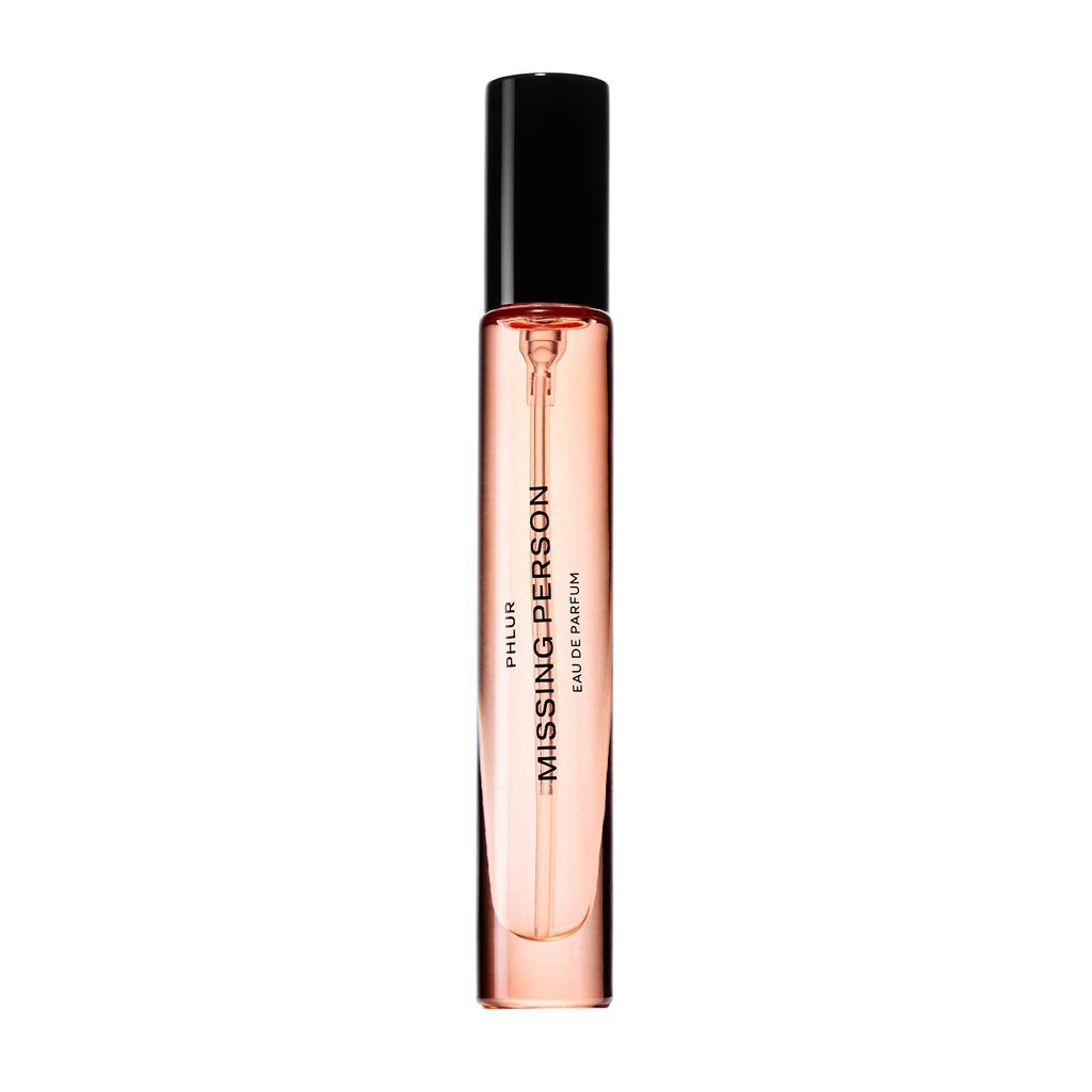 PHLUR Missing Person Eau de Parfum – Travel-Size Floral Skin Musk with Bergamot & Sandalwood (9.5 mL)