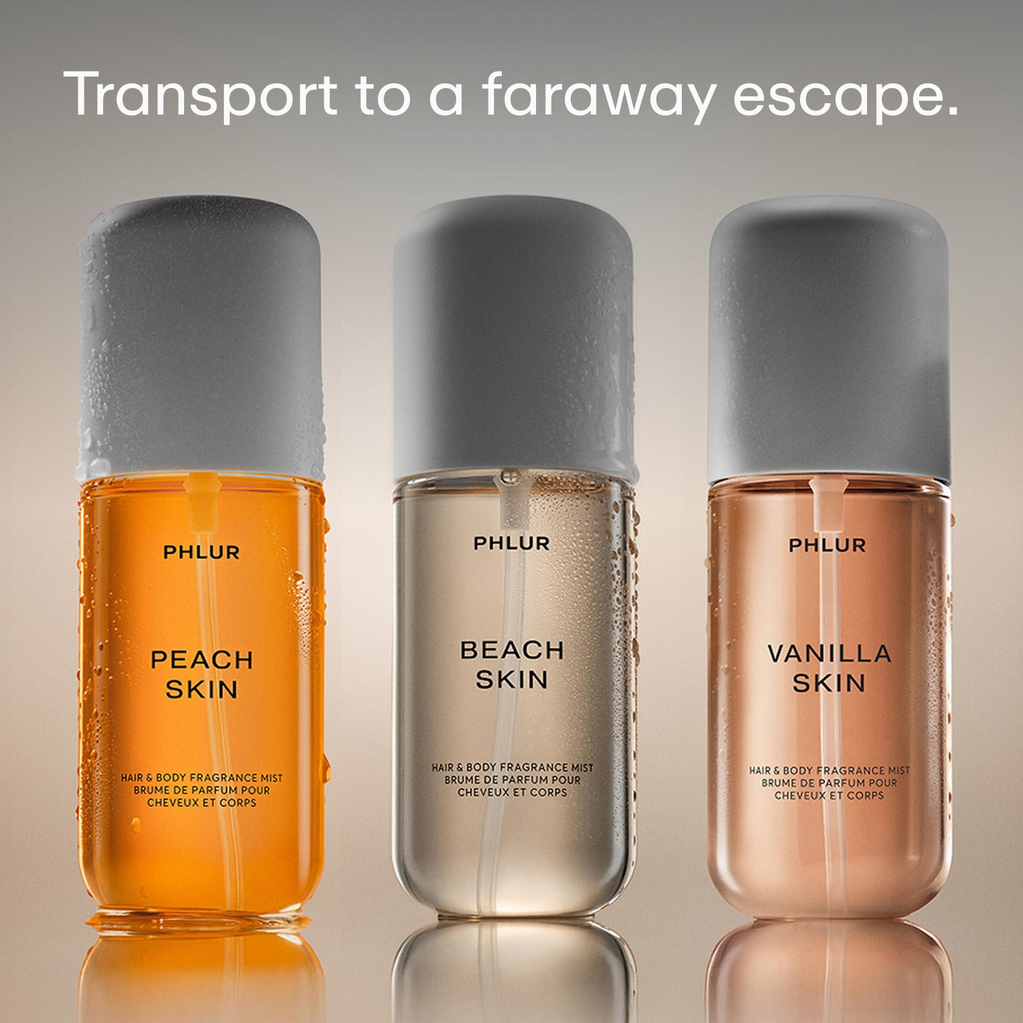 PHLUR Paradise Skin Set – Travel-Size Fragrance Mist Trio (3 x 3 oz)
