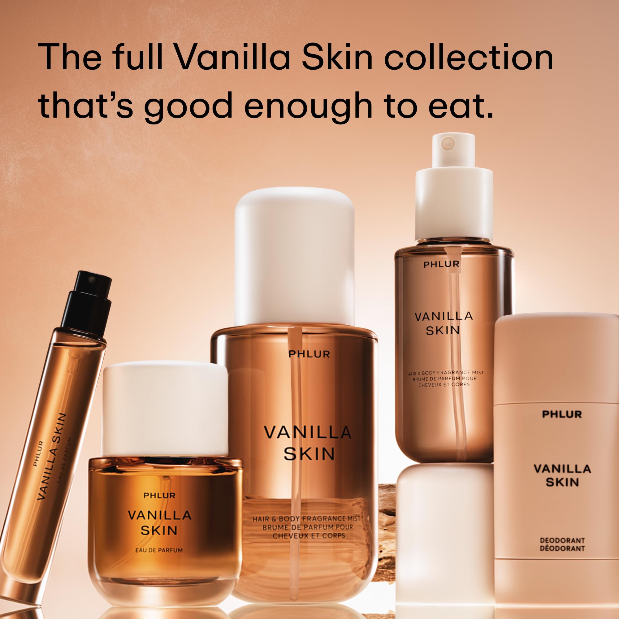 PHLUR Vanilla Skin EDP Travel Size – Vanilla, Pink Pepper & Cashmere Wood (9.5mL)