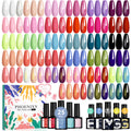 Phoenixy 30-Piece Gel Nail Polish Set – 25 Colors with Base & Top Coats | Gift-Worthy for Women