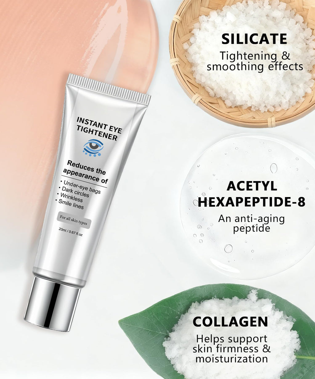 Phydrulis 2 PCS Temporary Eye Tightener – Perfection Firming Lift Cream & Instant Eye Serum (1 oz)