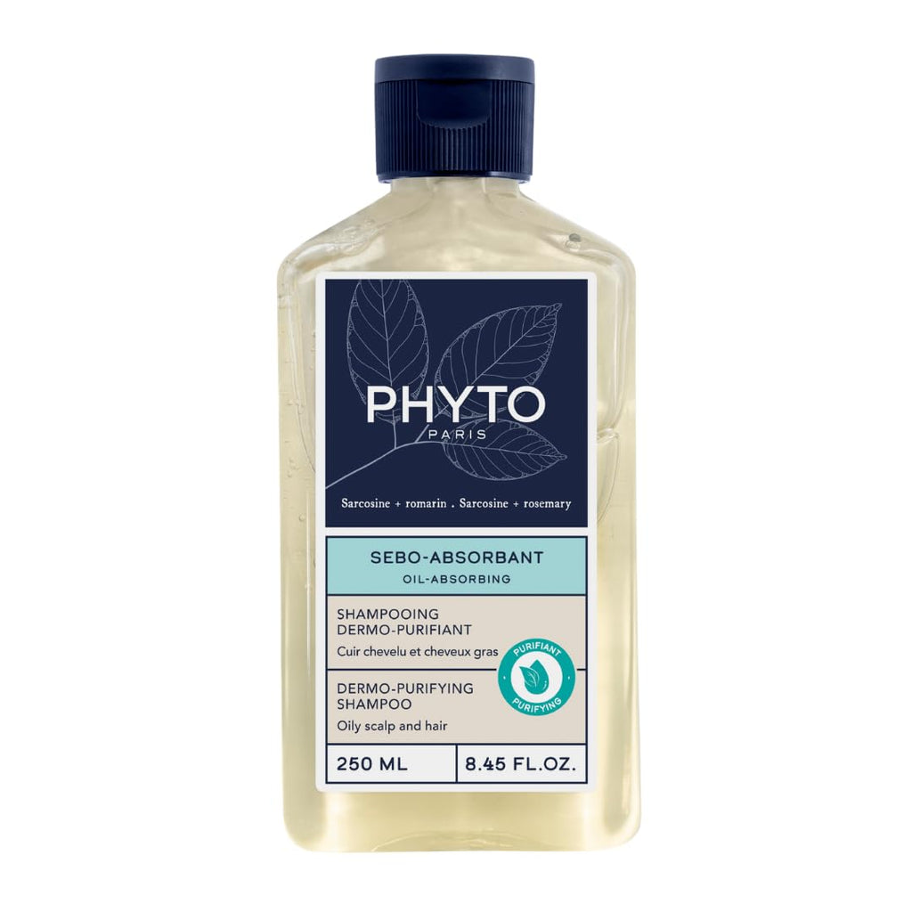 PHYTO Scalp Solutions Oil-Absorbing Shampoo – Refresh and Balance Oily Scalp