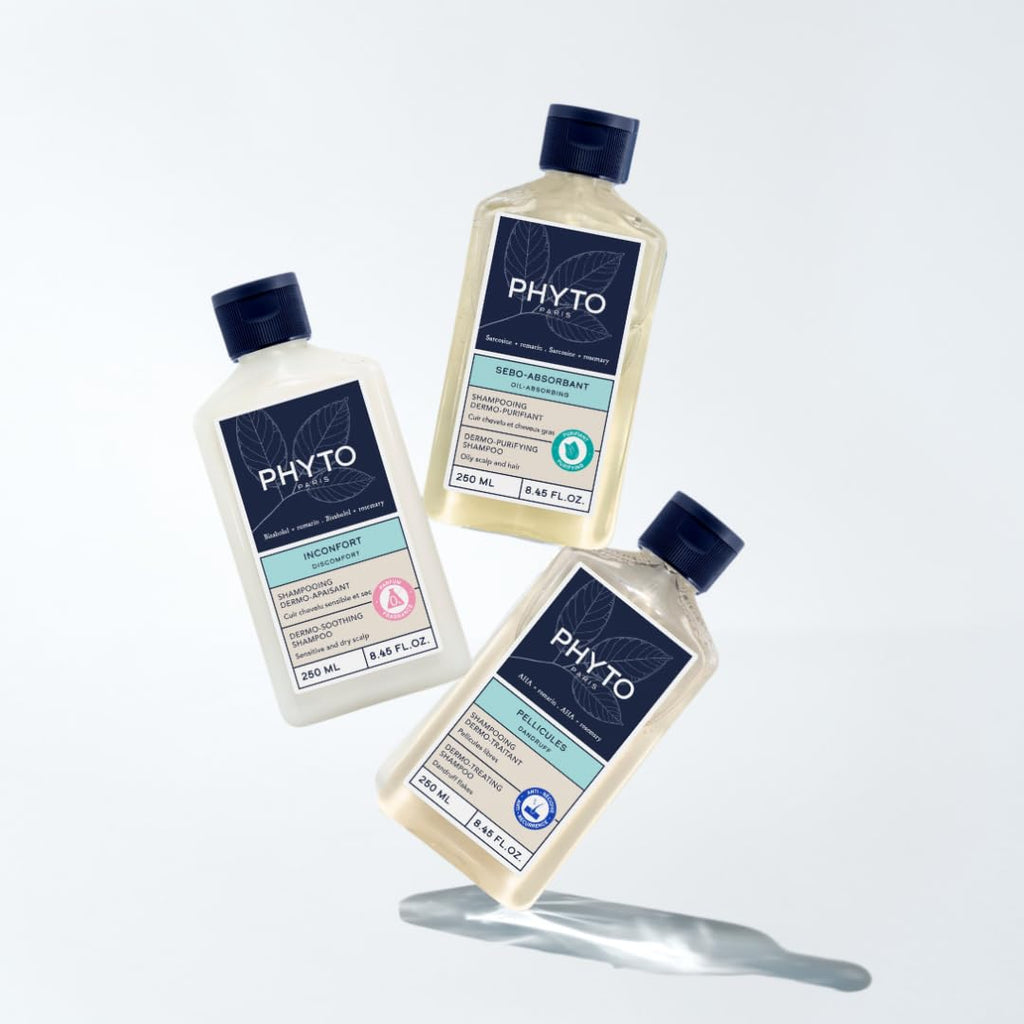PHYTO Scalp Solutions Dandruff Shampoo – DERMO-TREATING Formula with Lactic & Salicylic Acids