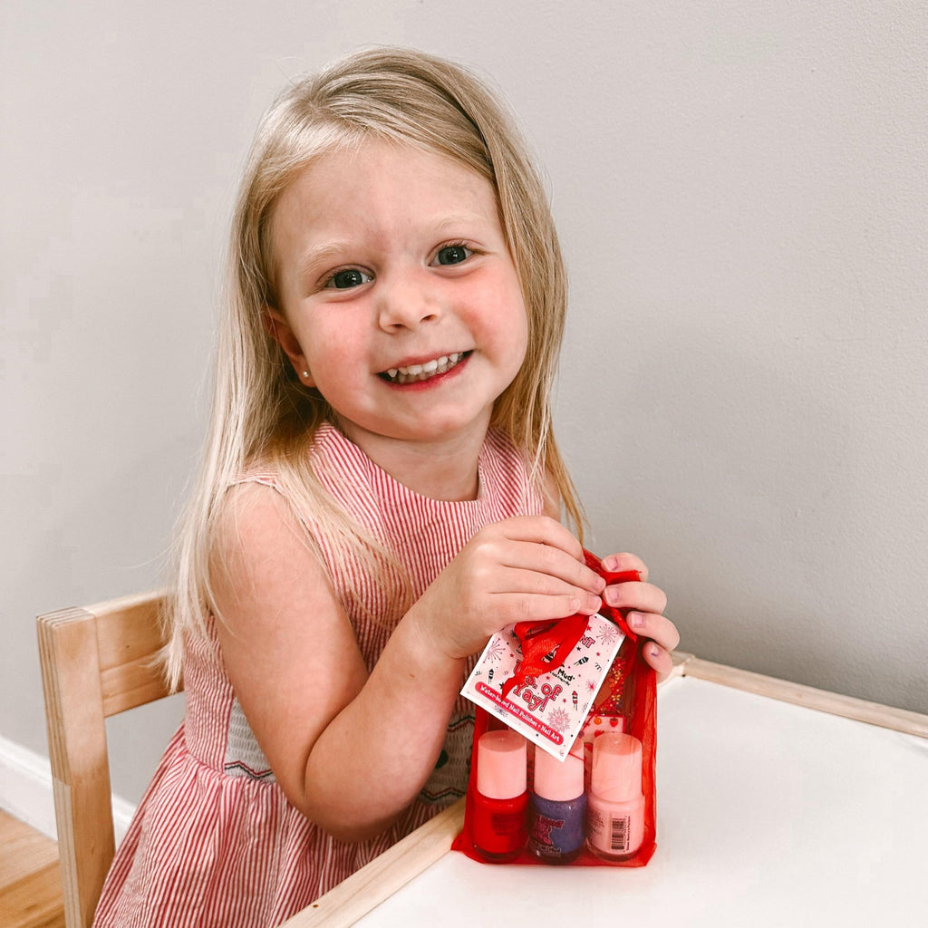 Piggy Paint 100% Non-Toxic Nail Polish for Kids | Safe, Low Odor, Water-Based | U.S. of YAY!
