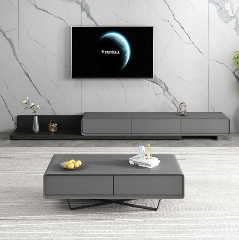 Pina Extendable TV Stand, Plywood