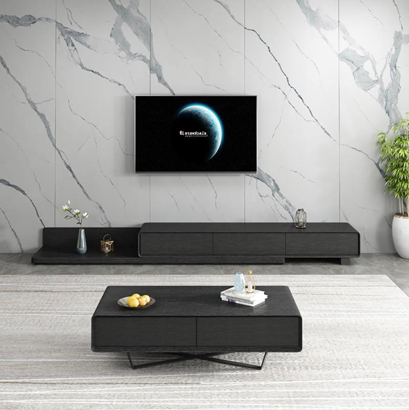 Pina Extendable TV Stand, Plywood