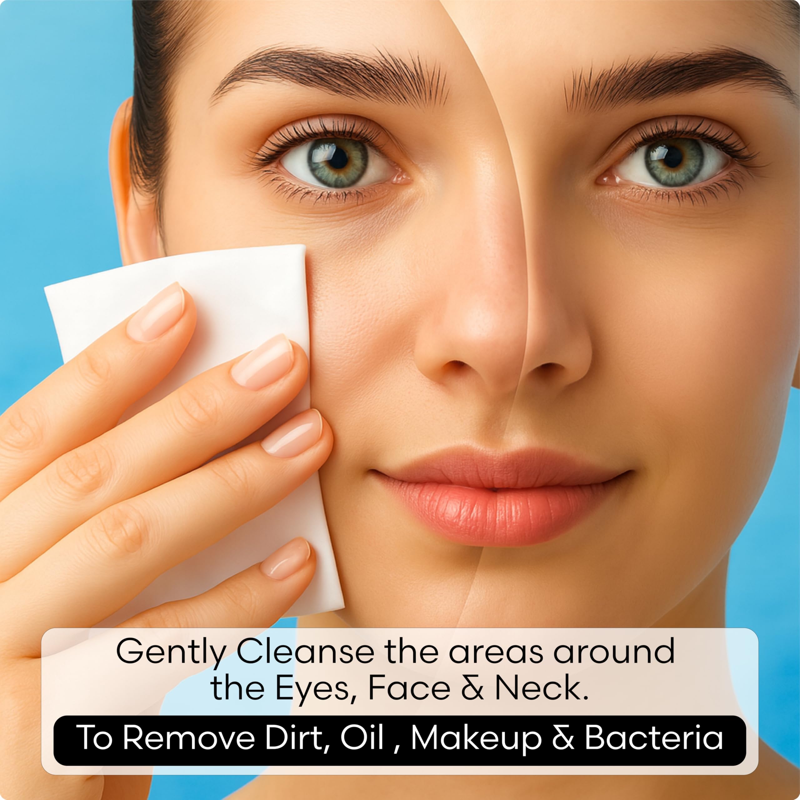 Pink Sky Micellar Water Makeup Remover Wipes – 40 Travel-Ready Hydrating Towelettes