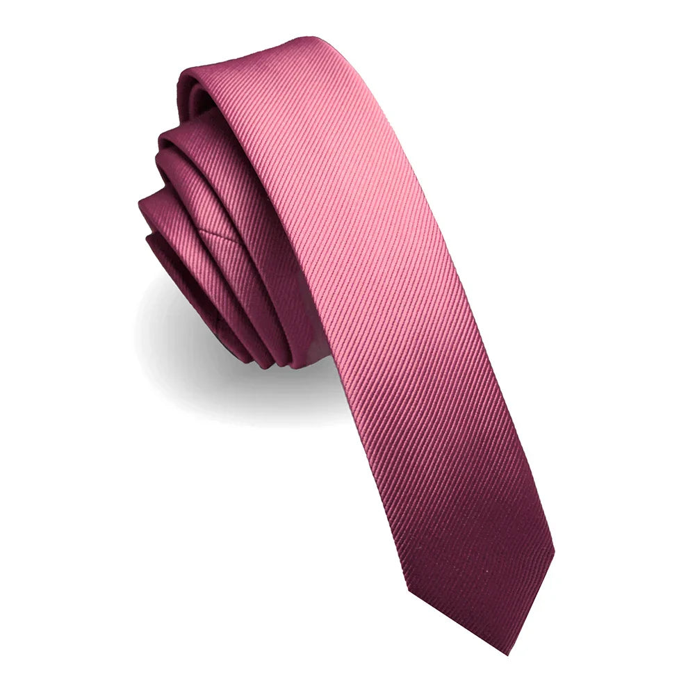 Pink Men's Silk Tie