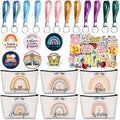 Pinkunn 68 Pcs Inspirational Gifts Bulk – Rainbow Bags & Accessories