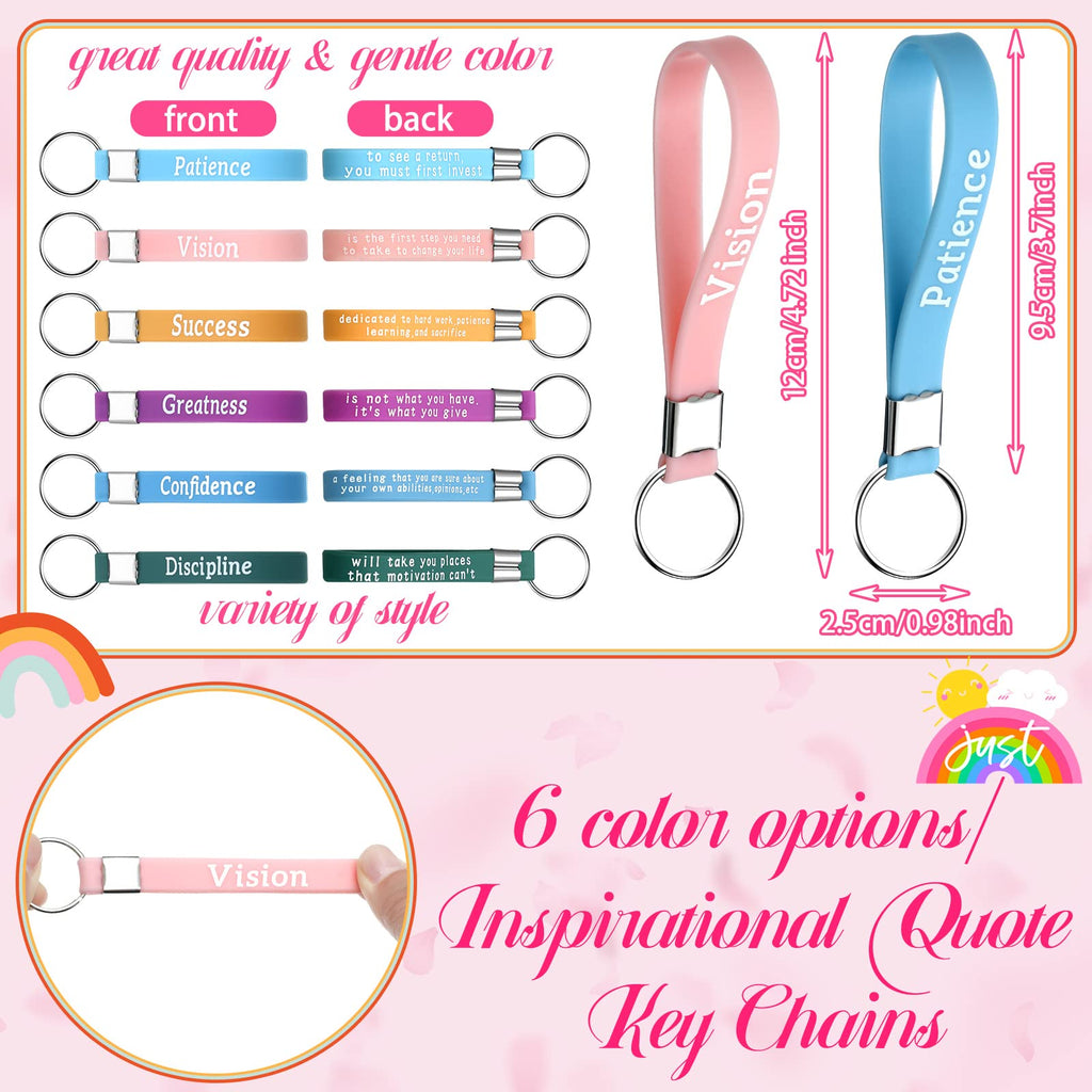 Pinkunn 68 Pcs Inspirational Gifts Bulk – Rainbow Bags & Accessories