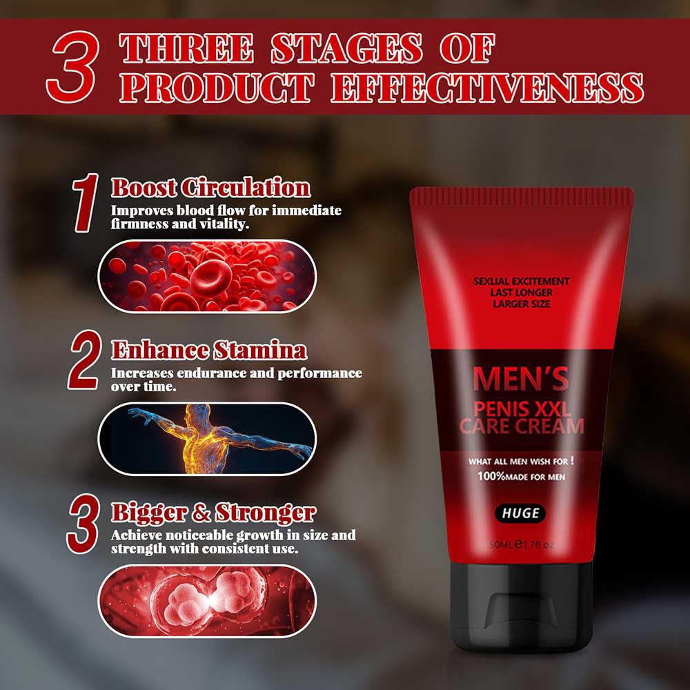 Pinnoocy Male Enhancement Cream – 1.7 oz Body Cream for Private Part, Size & Performance