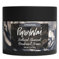 PiperWai Natural Deodorant Cream with Activated Charcoal – 24-Hour Odor Protection, Aluminum-Free, Vegan | 2 oz Jar