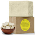 Plant Guru Raw African Shea Butter 10 lbs — 100% Pure, Unrefined Ivory Block for Skin, Hair & DIY Cosmetics