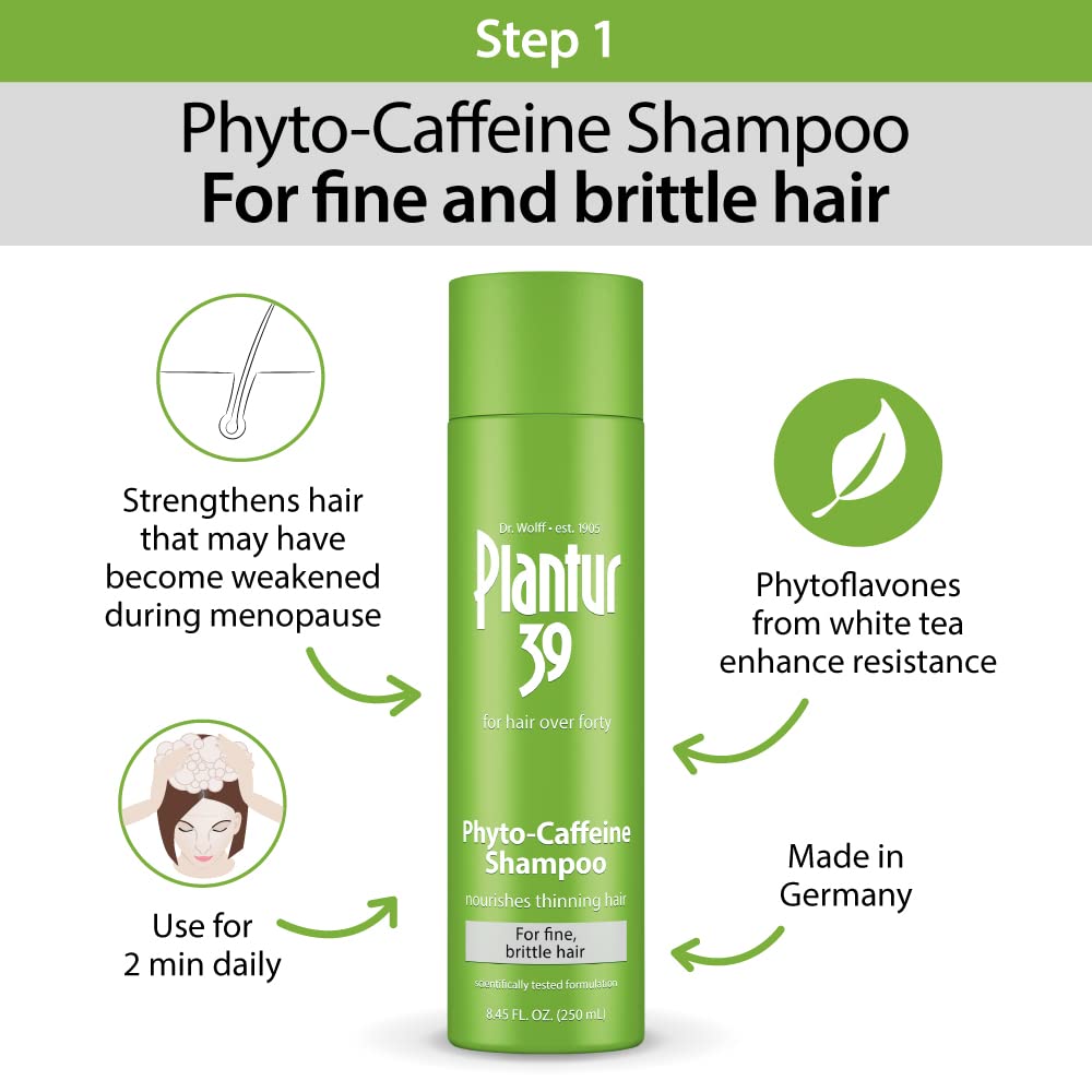 Plantur 39 Fine & Brittle Hair Shampoo & Conditioner Bundle | Phyto-Caffeine Formula