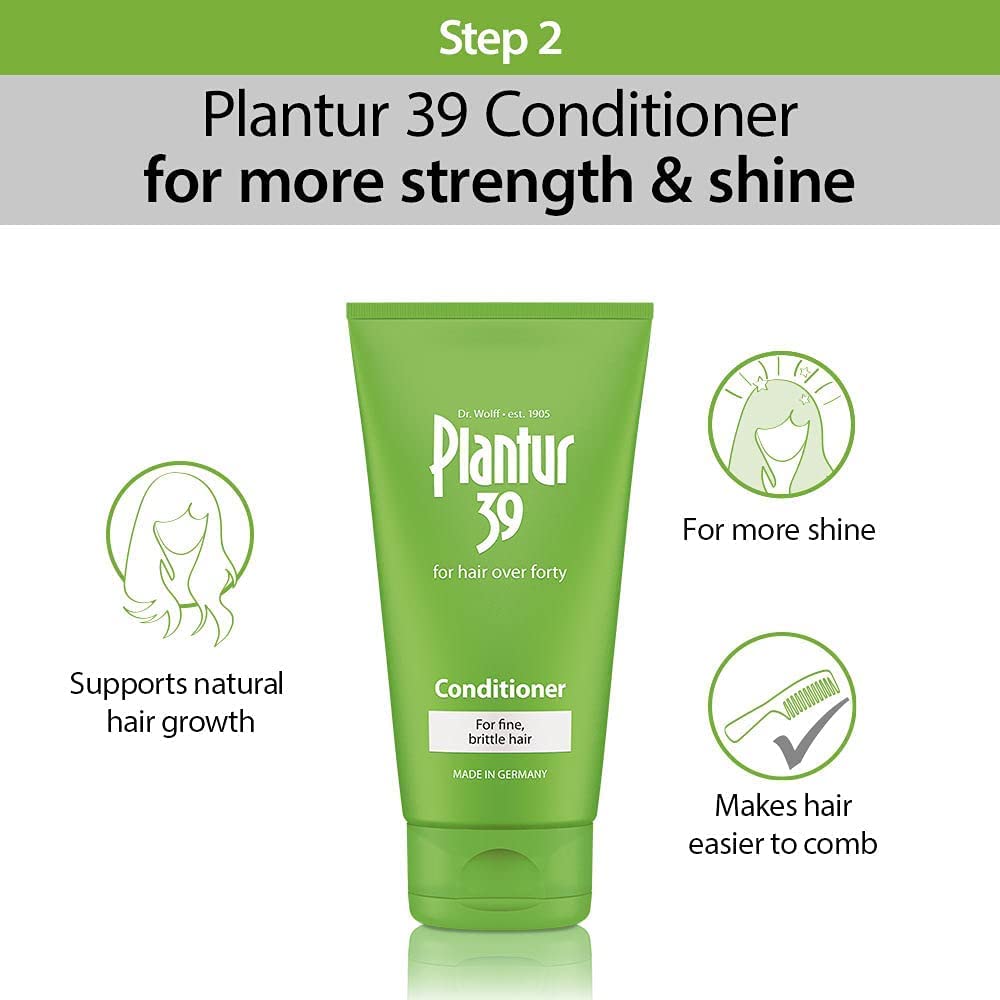 Plantur 39 Fine & Brittle Hair Shampoo & Conditioner Bundle | Phyto-Caffeine Formula