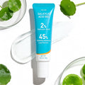 +1HEROLABS 2% Salicylic Acid Gel Serum — 45% Centella Asiatica, Pore Clarifying & Oil Balancing (Fragrance-Free)