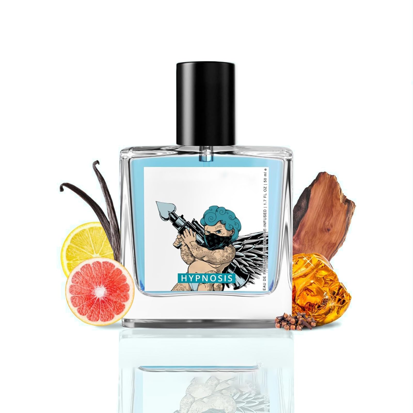 Plymun Hypnosis 2.0 Cologne for Men – Pheromone-Enhanced Eau de Parfum, Long-Lasting, 50ml