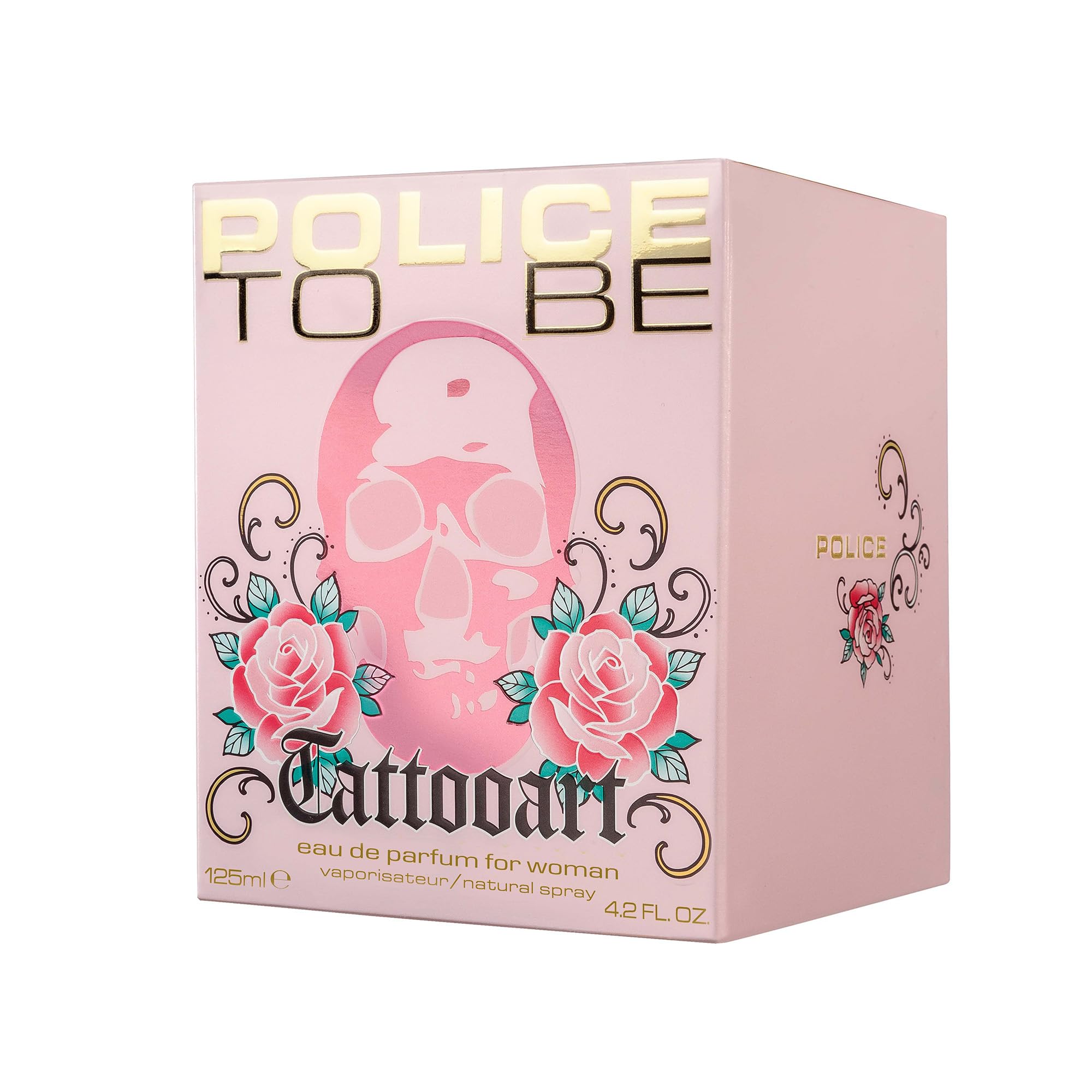 Police To Be Tattooart for Women – Floral Fruity Gourmand EDP, 4.2 oz