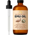Pomberries Emu Oil - 100% Pure Australian Emu Oil, Refined & Unscented (4 oz)