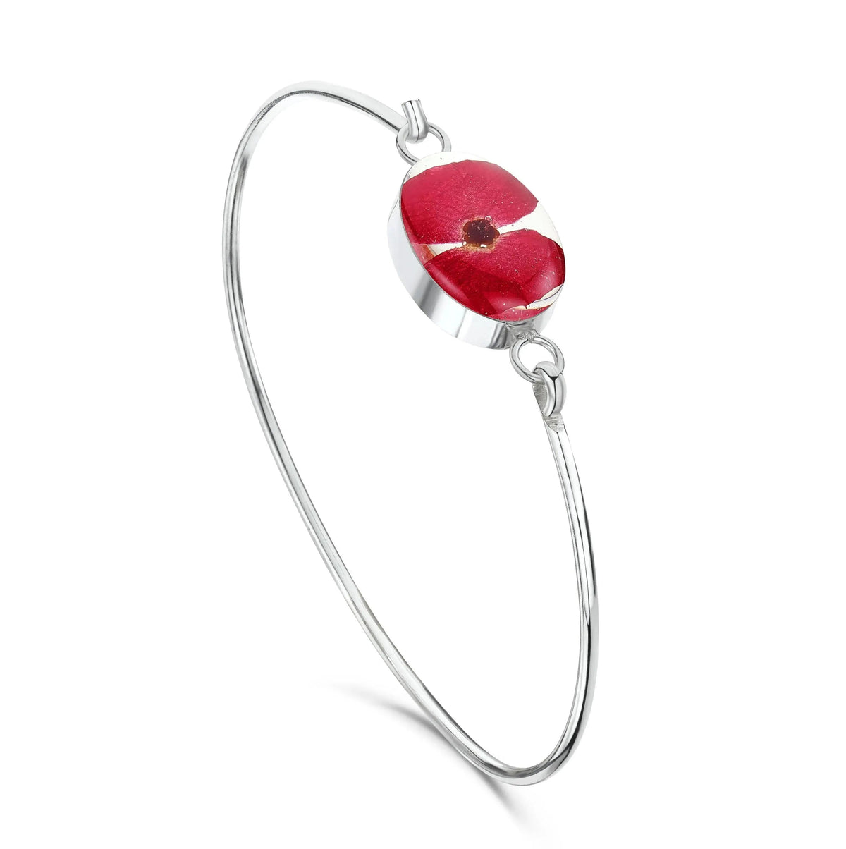 Poppy Oval Bangle