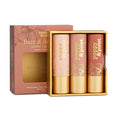 Poppy & Pout All Natural Lip Tints – Bare & Beautiful Trio | Cruelty Free, Sustainable Cardboard Tubes