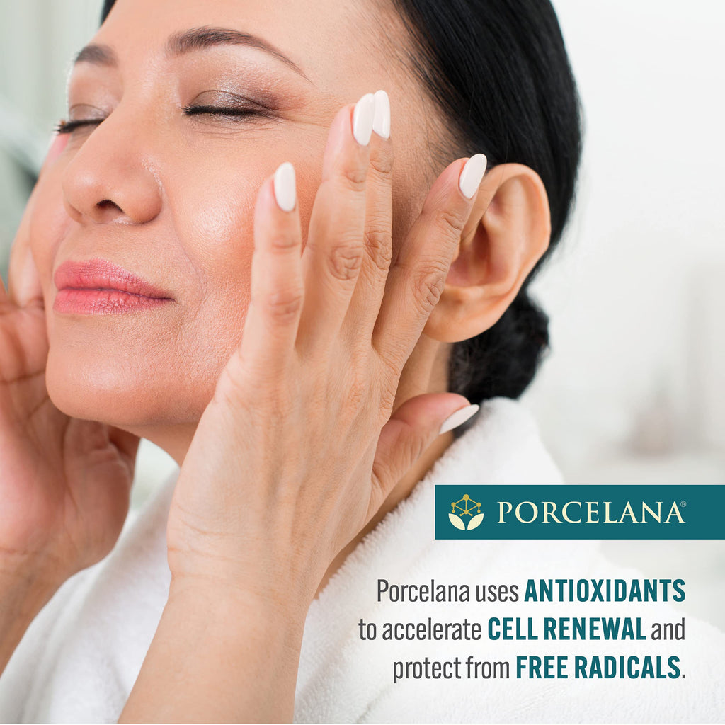 Porcelana Daytime Hydration Cream (Updated Formula) – Fades Dark Spots & Evens Skin Tone