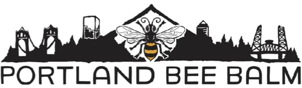 Portland Bee Balm – All Natural Handmade Beeswax Lip Balm, Unscented, 9 Count