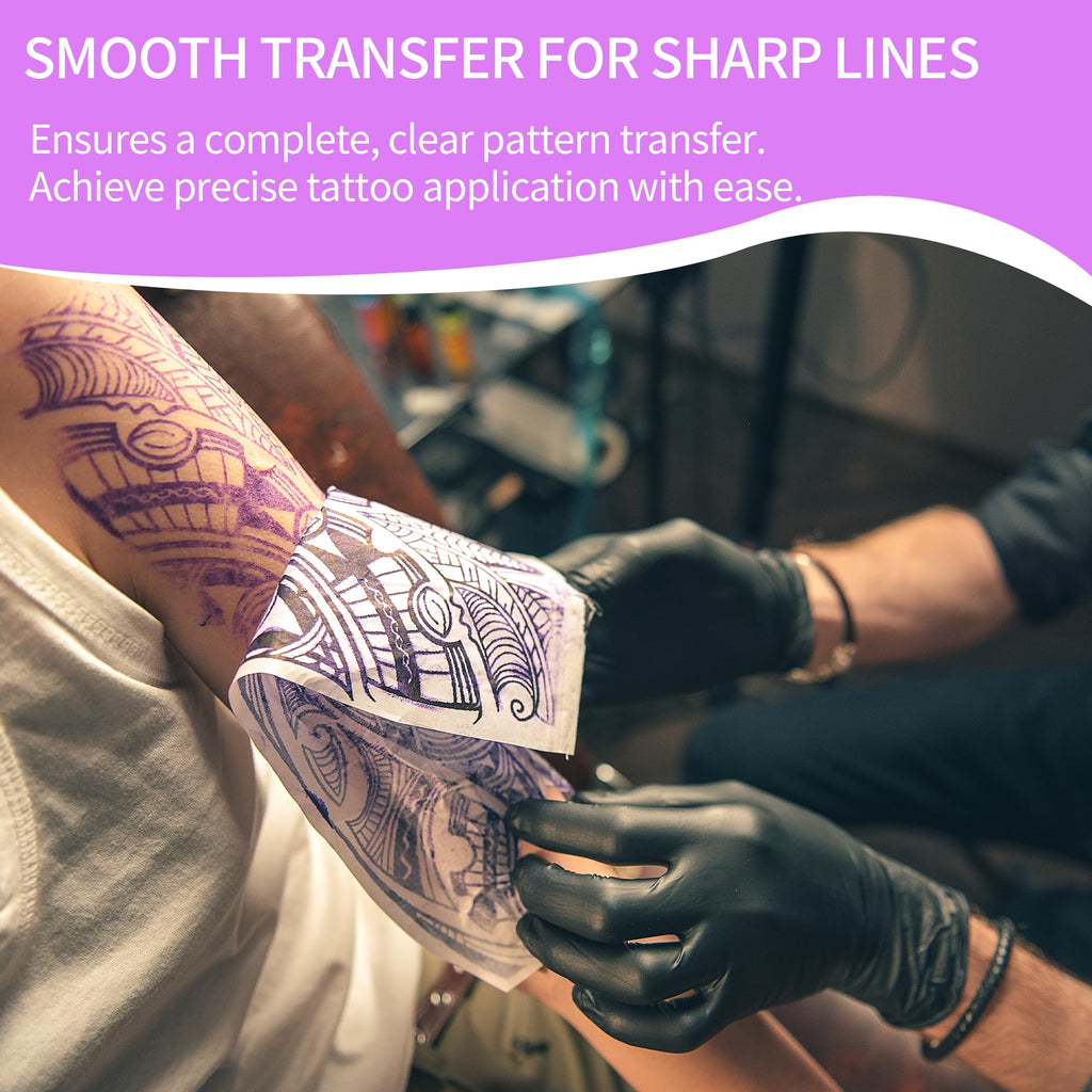 POSEIDON Tattoo Stencil Transfer Gel – Long-Lasting, Smudge-Proof, Juicy Grape Scent (4 fl oz / 120 ml)