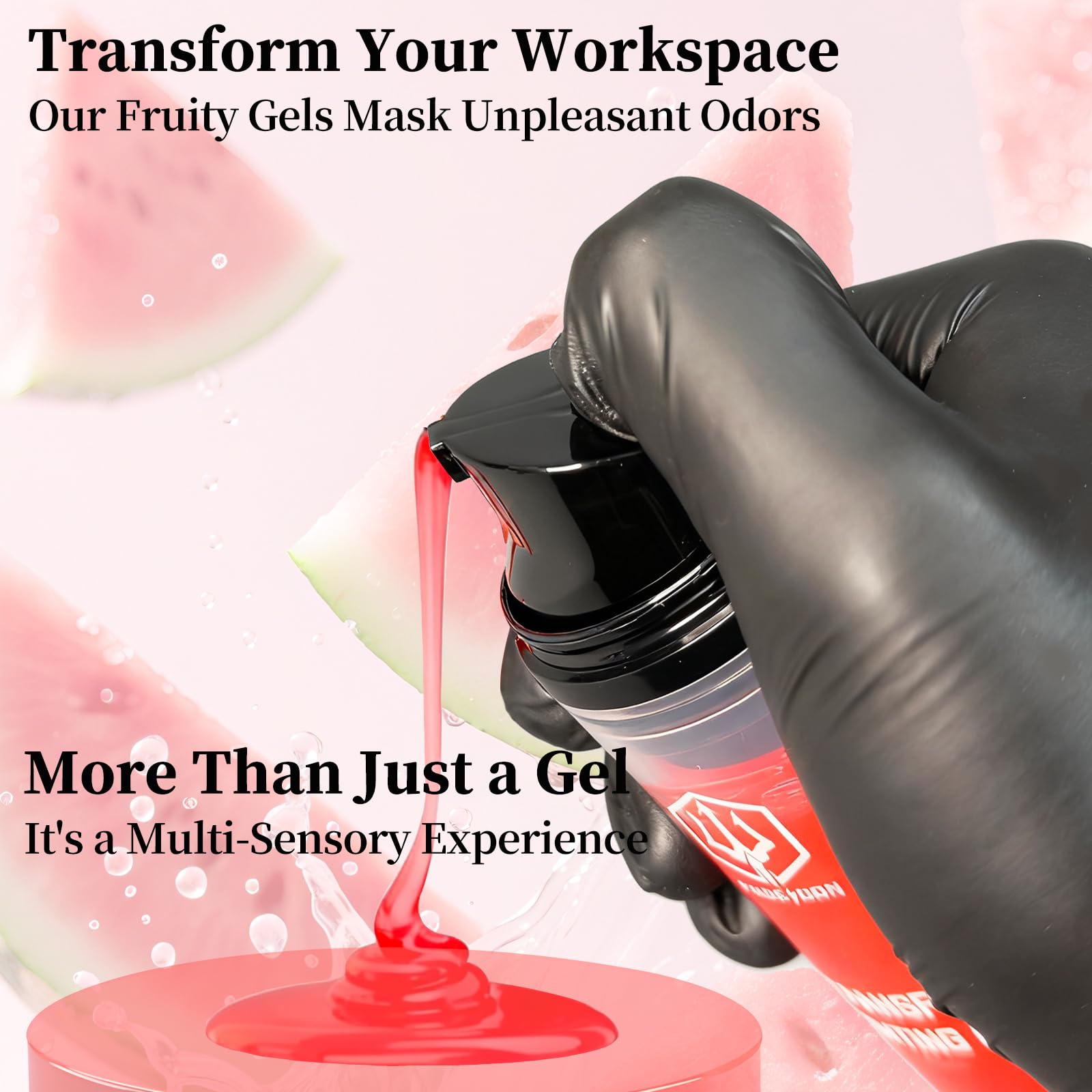 POSEIDON Tattoo Stencil Transfer Gel — 8 oz, Long-Lasting & Smudge-Proof, Watermelon Scent